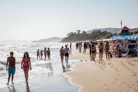 Strand von Castiglione della Pescaia in der Toskana