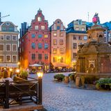 Der Stadtteil Gamla Stan in Stockholm