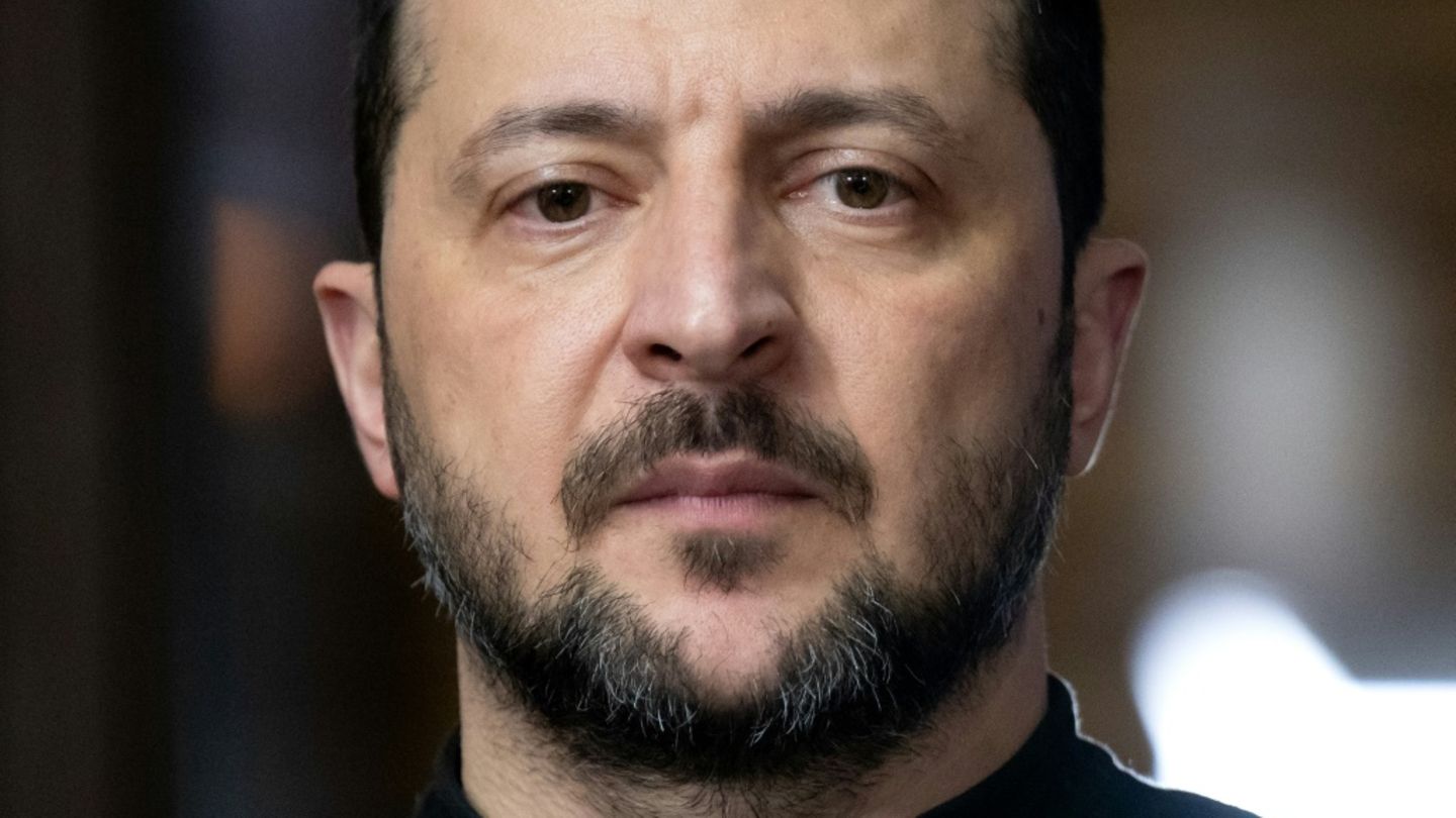 Der ukrainische Staatschef Wolodymyr Selenskyj