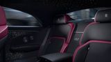 Die Rücksitze des des Rolls-Royce bei Nacht