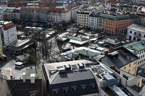 Viktualienmarkt in München
