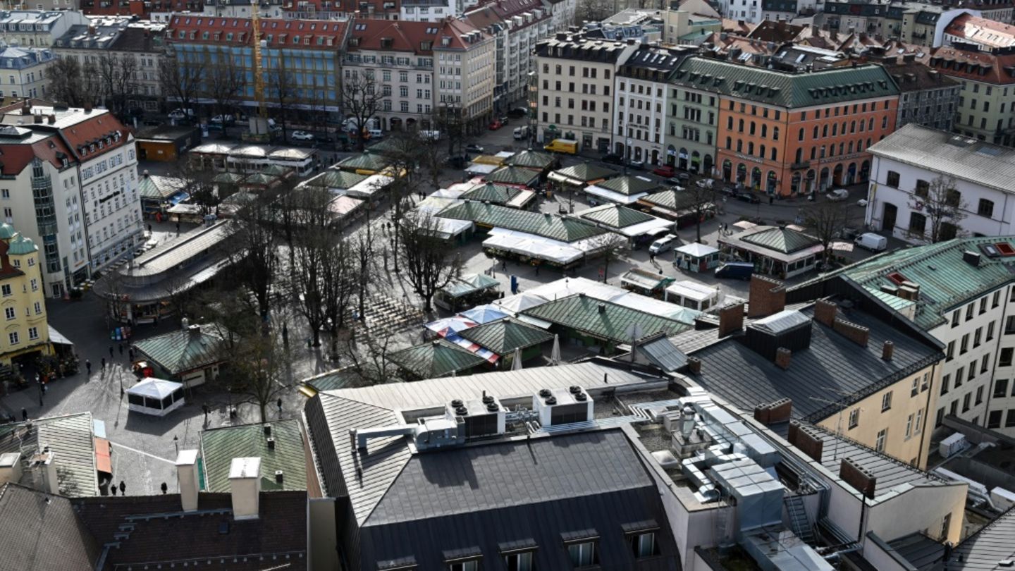 Viktualienmarkt in München