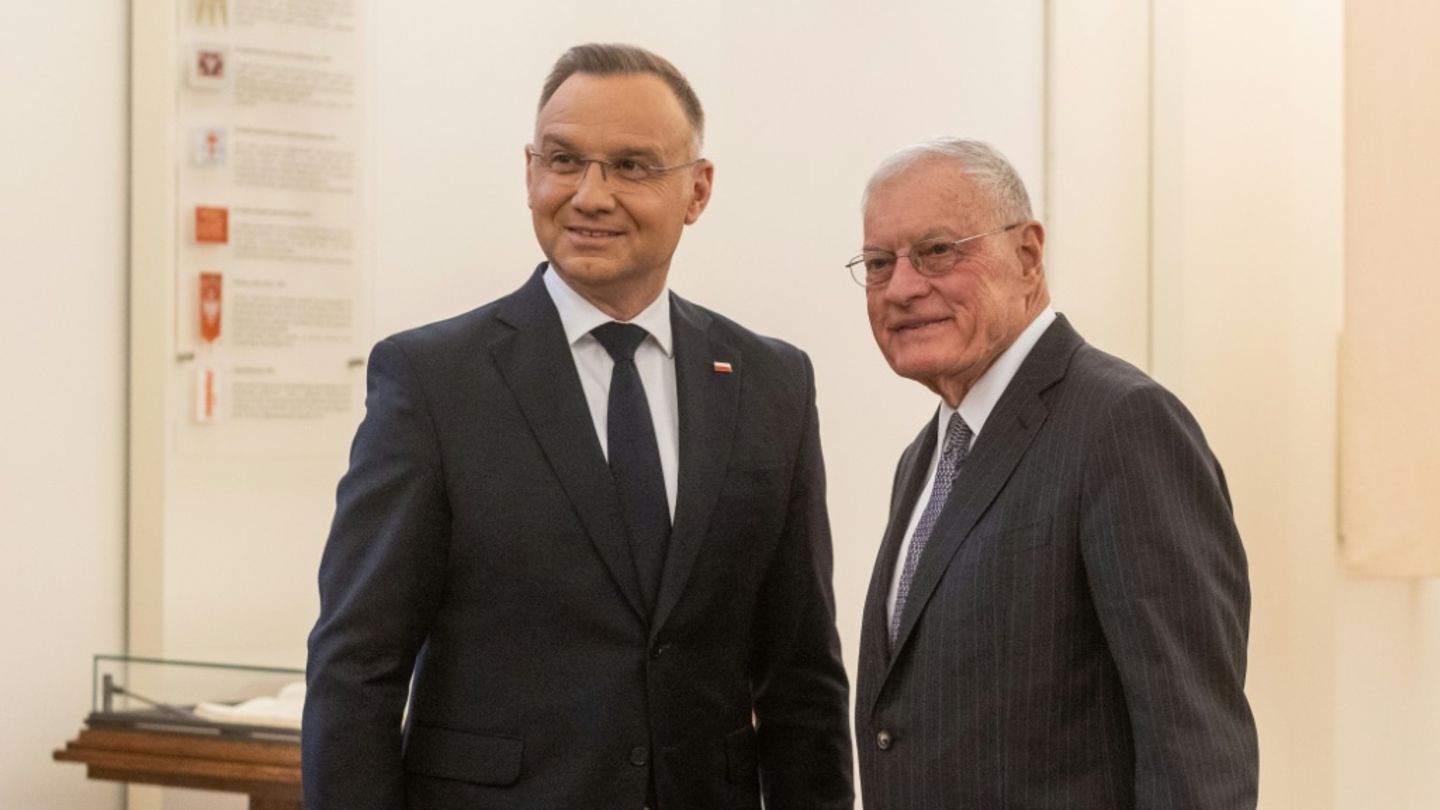 Duda und Kellogg in Warschau