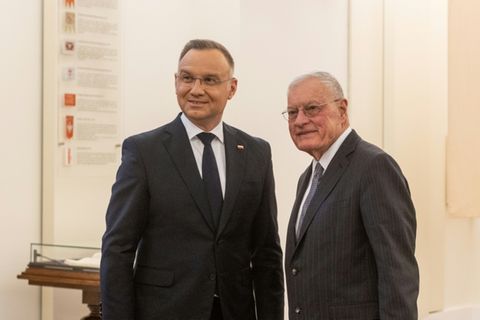 Duda und Kellogg in Warschau