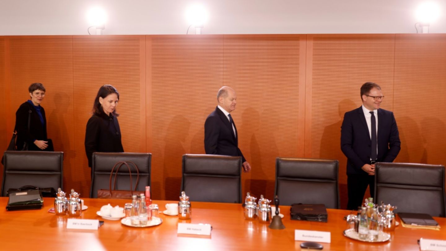 Kabinettssitzung am vergangenen Mittwoch