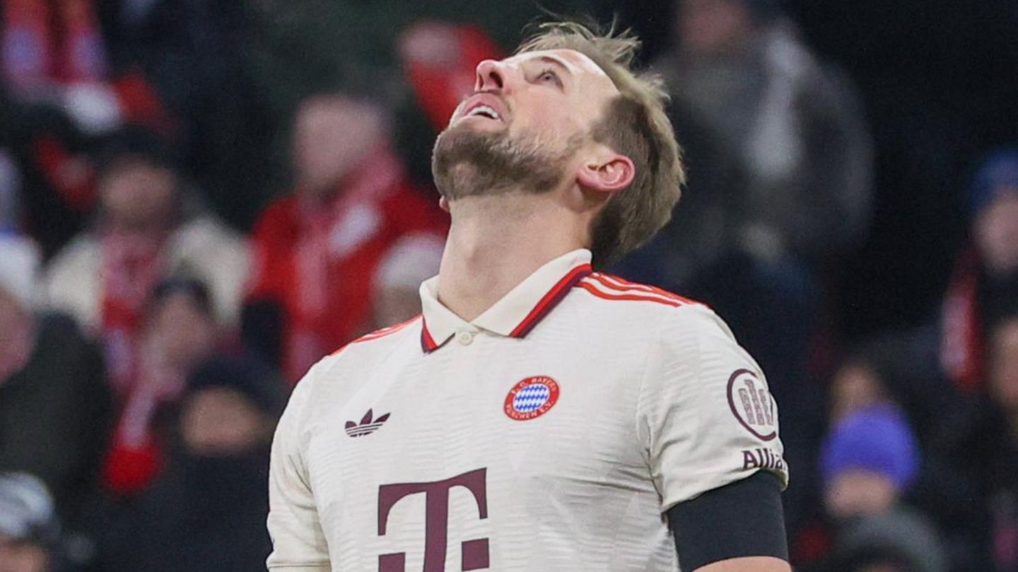 Harry Kane ärgert sich