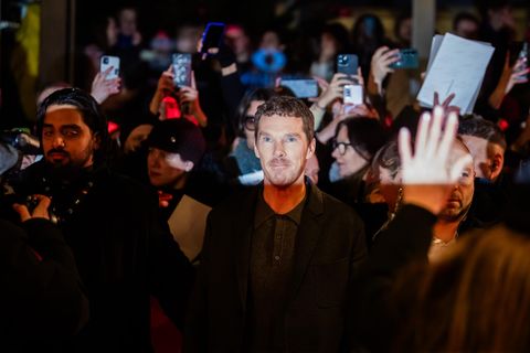 Benedict Cumberbatch auf dem roten Teppich der Berlinale