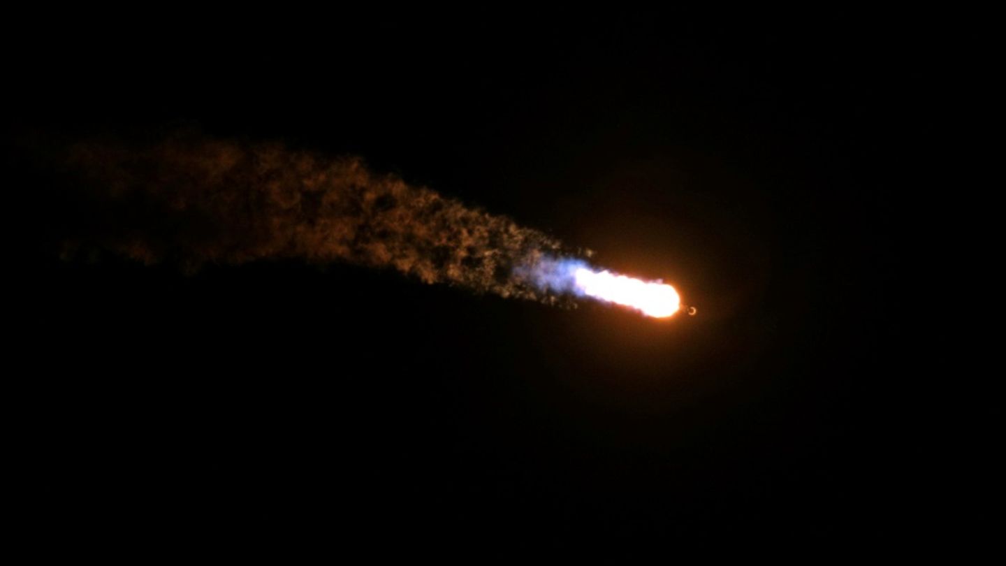Falcon-9-Rakete bei Start