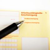 Gelbes Formular Arbeitsunfähigkeitsbescheinigung