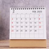 Kalenderblatt von Februar 2025