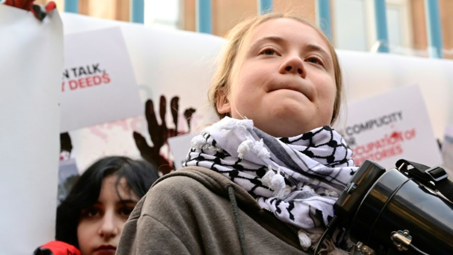 Die schwedische Klima-Aktivistin Greta Thunberg