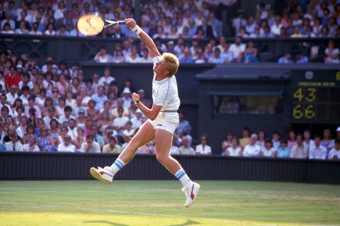 Tennis-Boom Boris Becker in Wimbledon