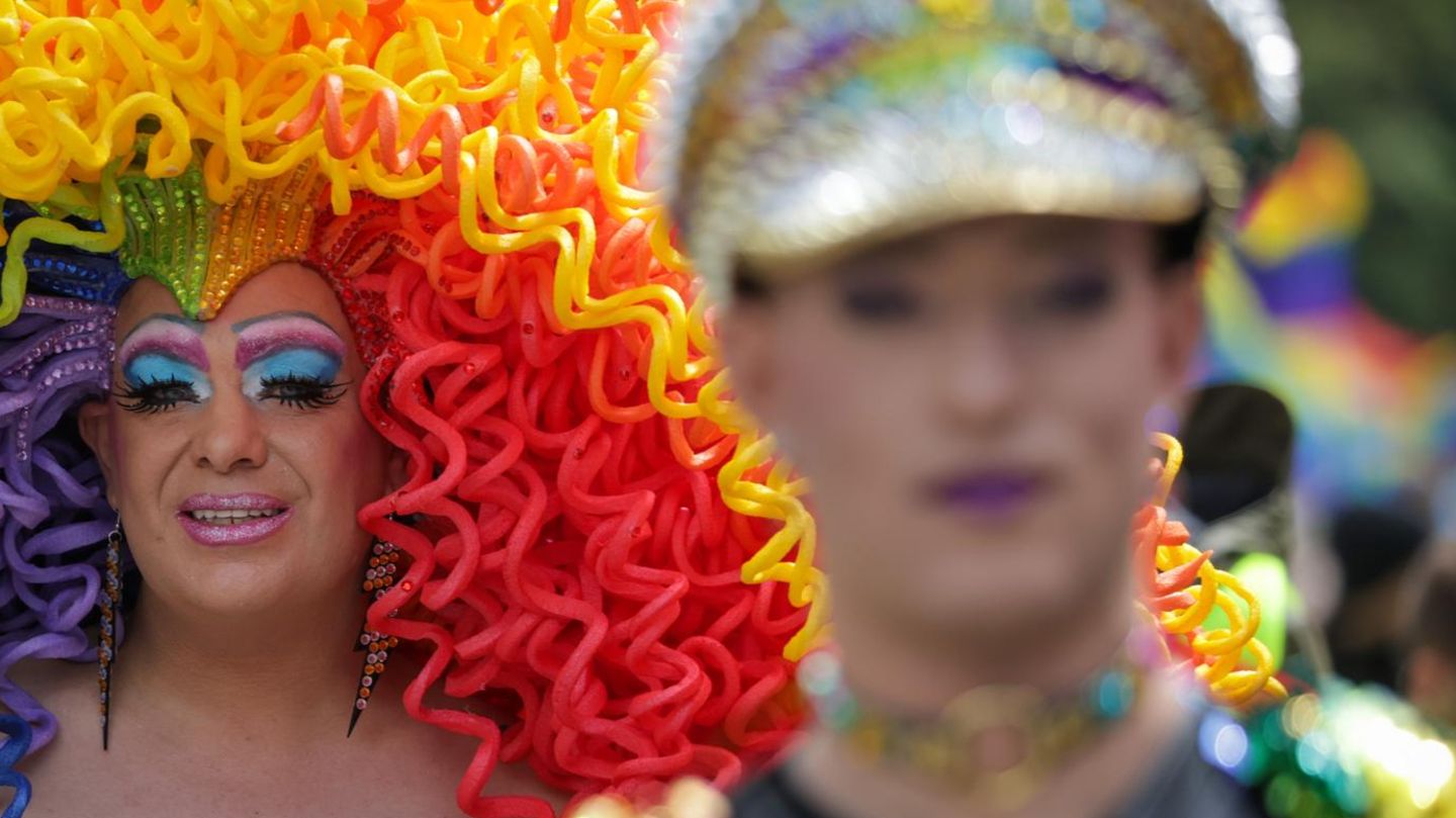 Eine Dragqueen (Archivbild)