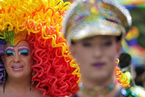 Eine Dragqueen (Archivbild)