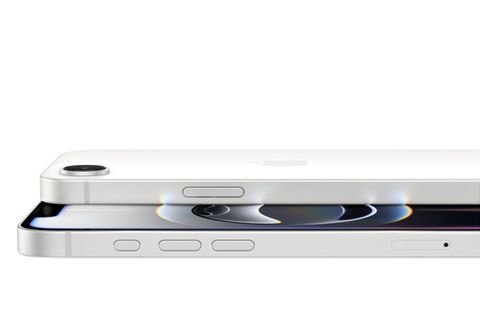 Das iPhone 16e auf Apples Pressebildern