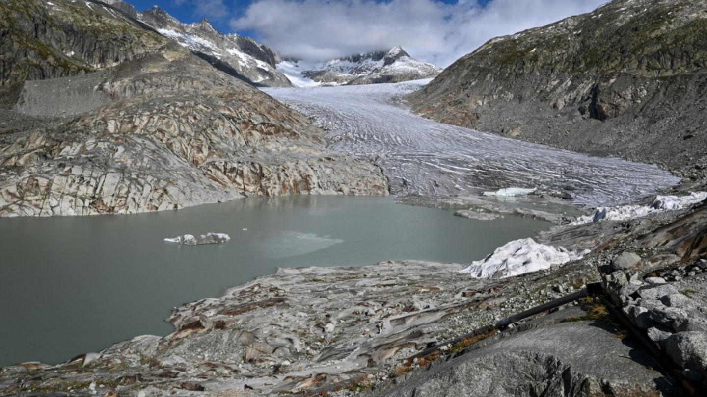 In den Alpen schmolz seit 2000 fast 40 Prozent der Gletscherfläche