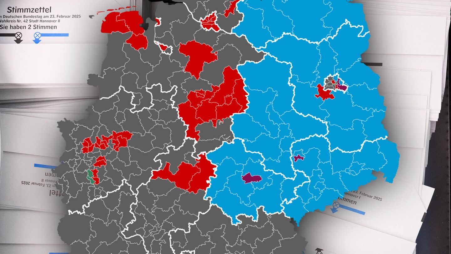 Forecast Bundestag election 2025: An overview of the electoral forecast for all constituencies
