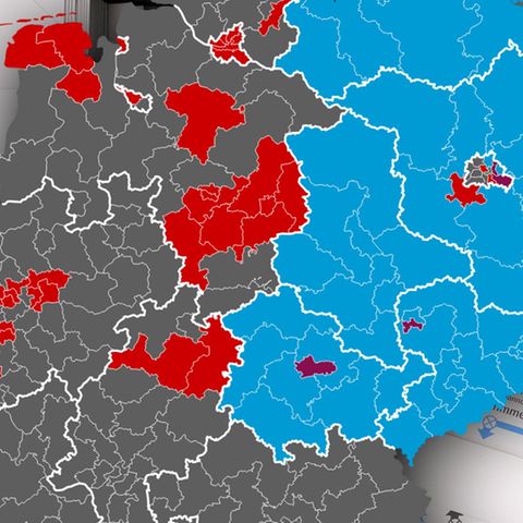 Bundestag election: a constituency map of the ballot boxes