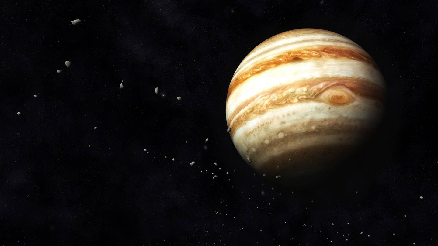Planeten Jupiter