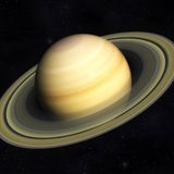 Planeten Saturn Ilustration