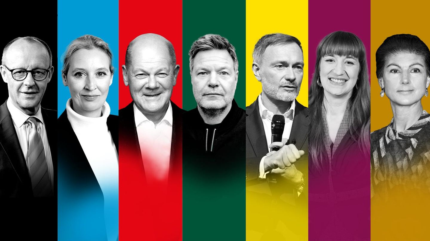 Die Kandidaten zur Bundestagswahl 2025