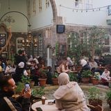 Ein Café in der Altstadt von Damaskus
