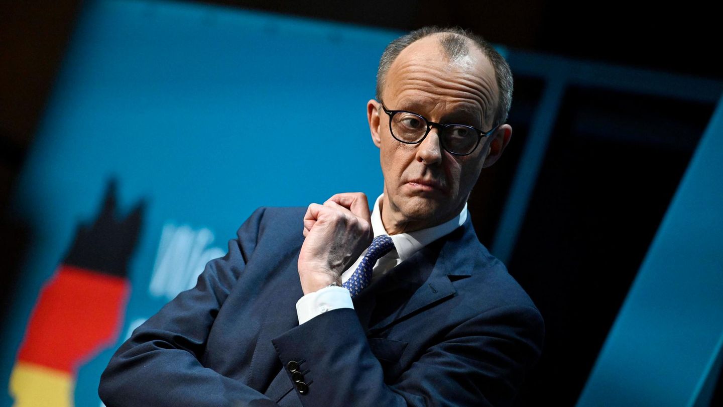 Friedrich Merz hat die Stirn in Falten gelegt