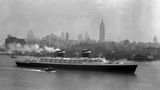 SS United States auf dem Weg nach Europa
