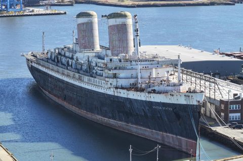 SS United States rostet vor sich hin