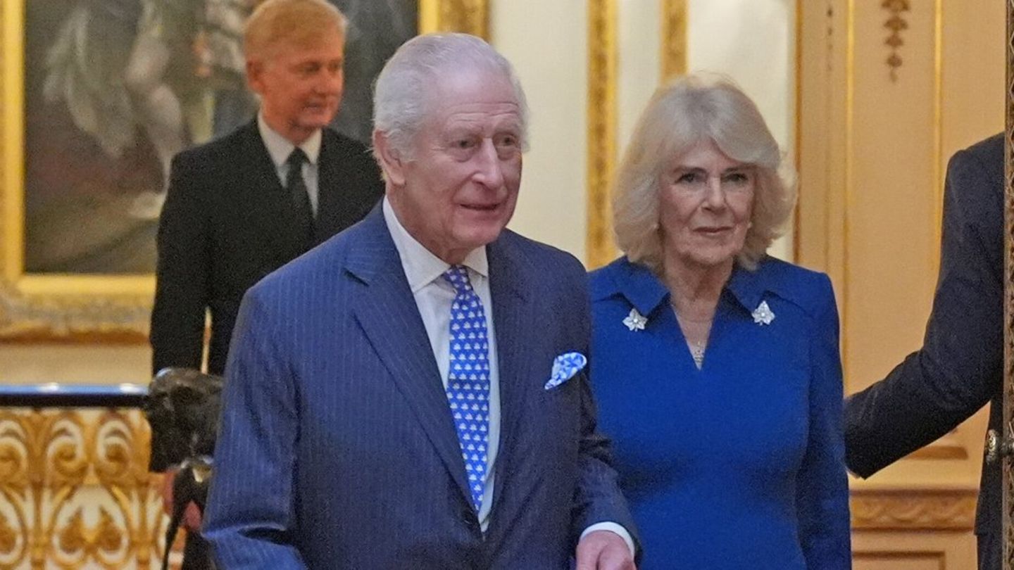 König Charles III. und Königin Camilla: Prominenter Besuch im Buckingham-Palast