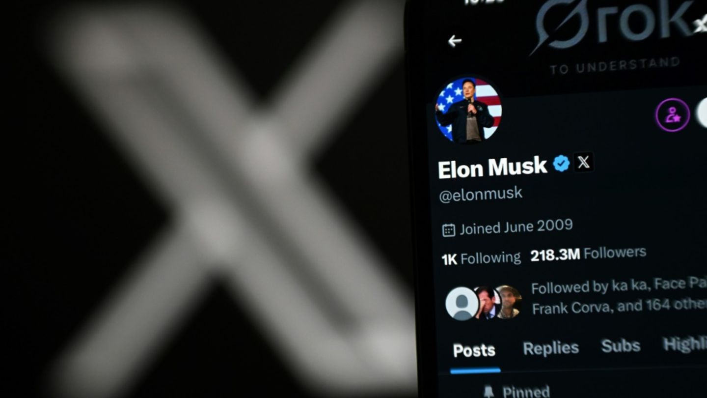X-Konto von Elon Musk