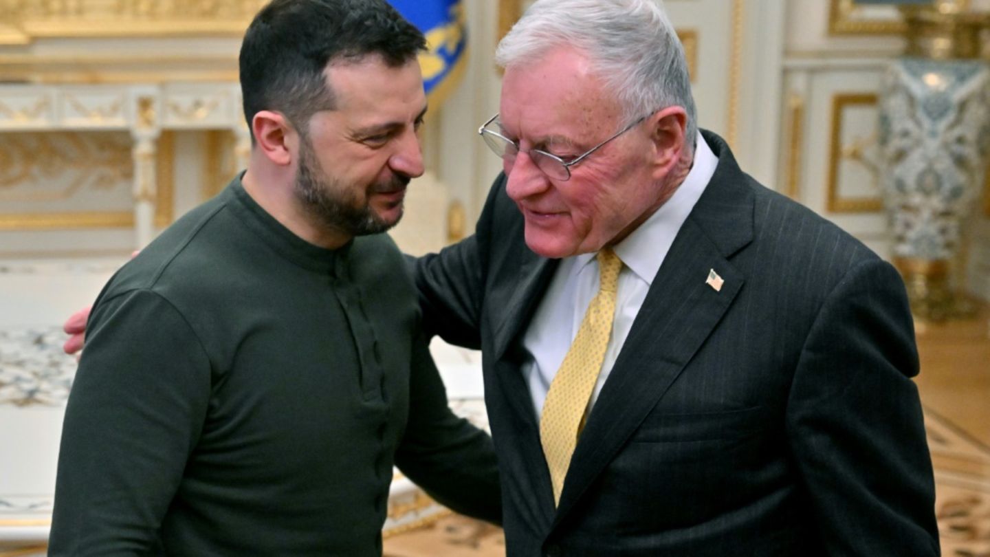 Selenskyj vor dem Treffen mit dem  US-Gesandten Kellogg