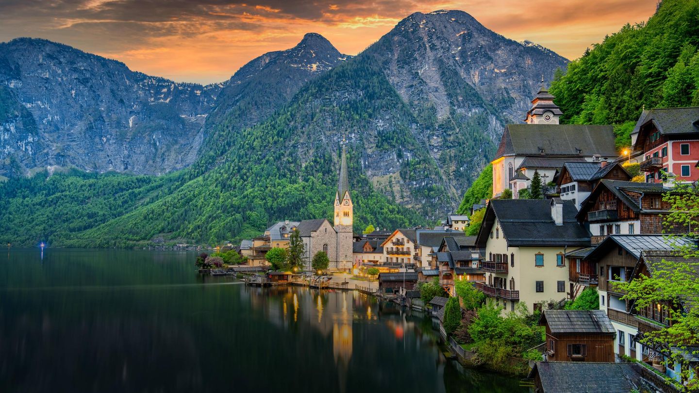 Schönste Altstädte Österreich Hallstadt