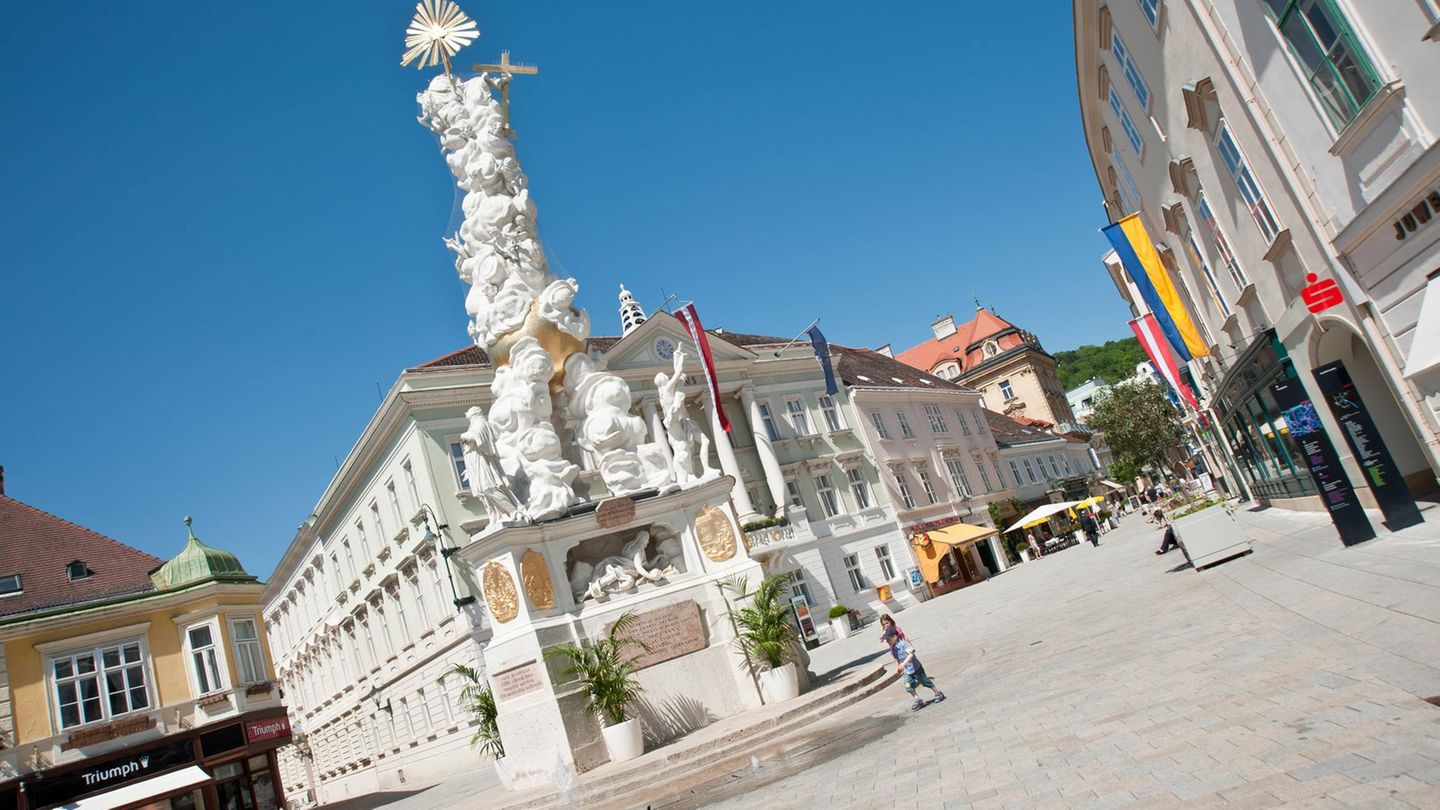 Schönste Altstädte Österreich Baden bei Wien