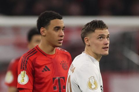 FC Bayern: Wieder treffen sie aufeinander, diesmal in der Champions League: Jamal Musiala und Florian Wirtz