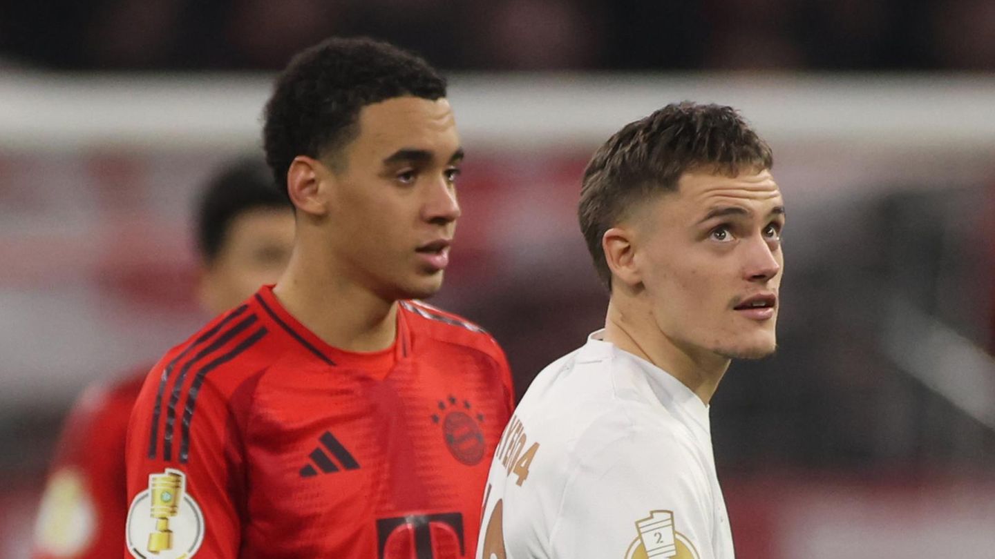 FC Bayern: Wieder treffen sie aufeinander, diesmal in der Champions League: Jamal Musiala und Florian Wirtz