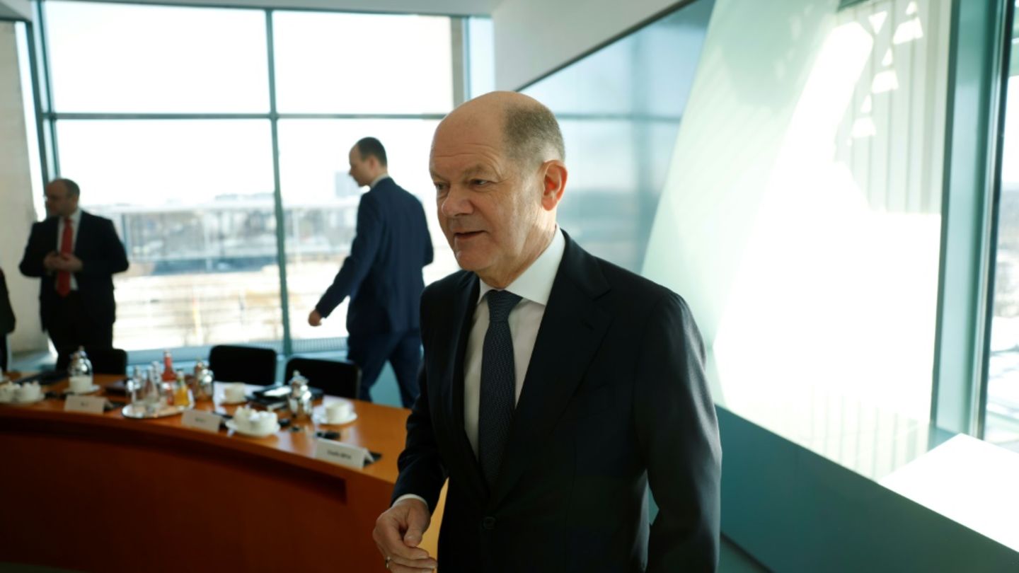 Scholz in Berlin