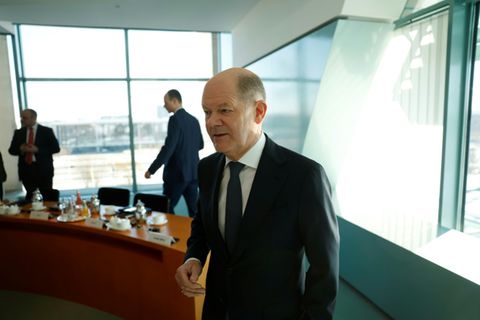 Scholz in Berlin