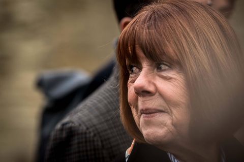 Gisèle Pelicot schaut zur Seite