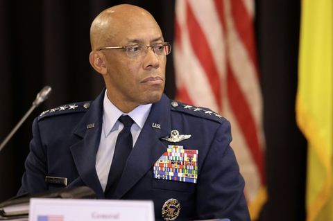Der entlassene US-Generalstabschef Charles Q. Brown