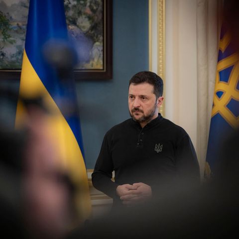 Ukraines President Wolodymyr Selenskyj