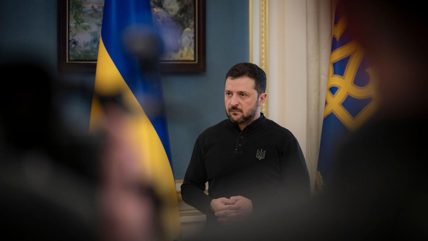 Ukraines Präsident  Wolodymyr Selenskyj