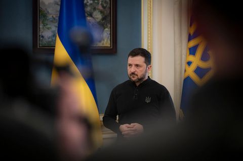 Ukraines Präsident  Wolodymyr Selenskyj