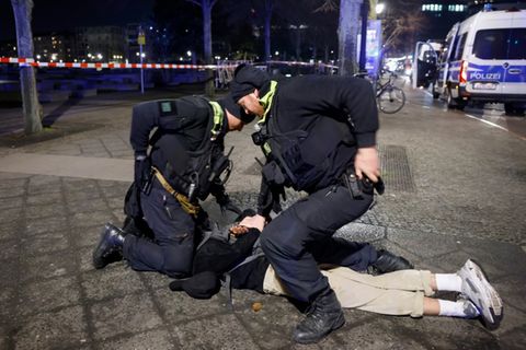 Festnahme des Tatverdächtigen in Berlin