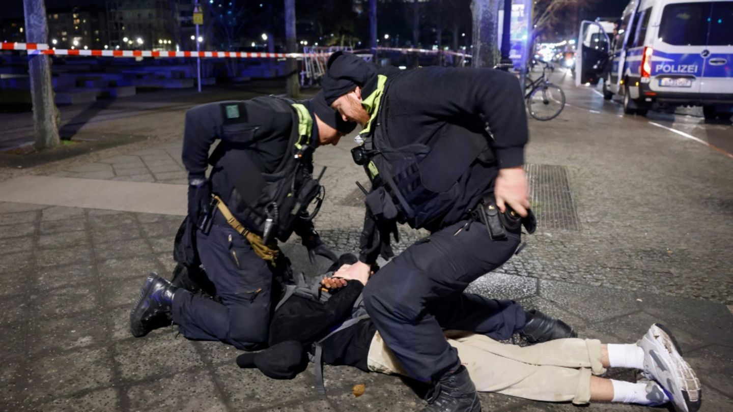 Festnahme des Tatverdächtigen in Berlin