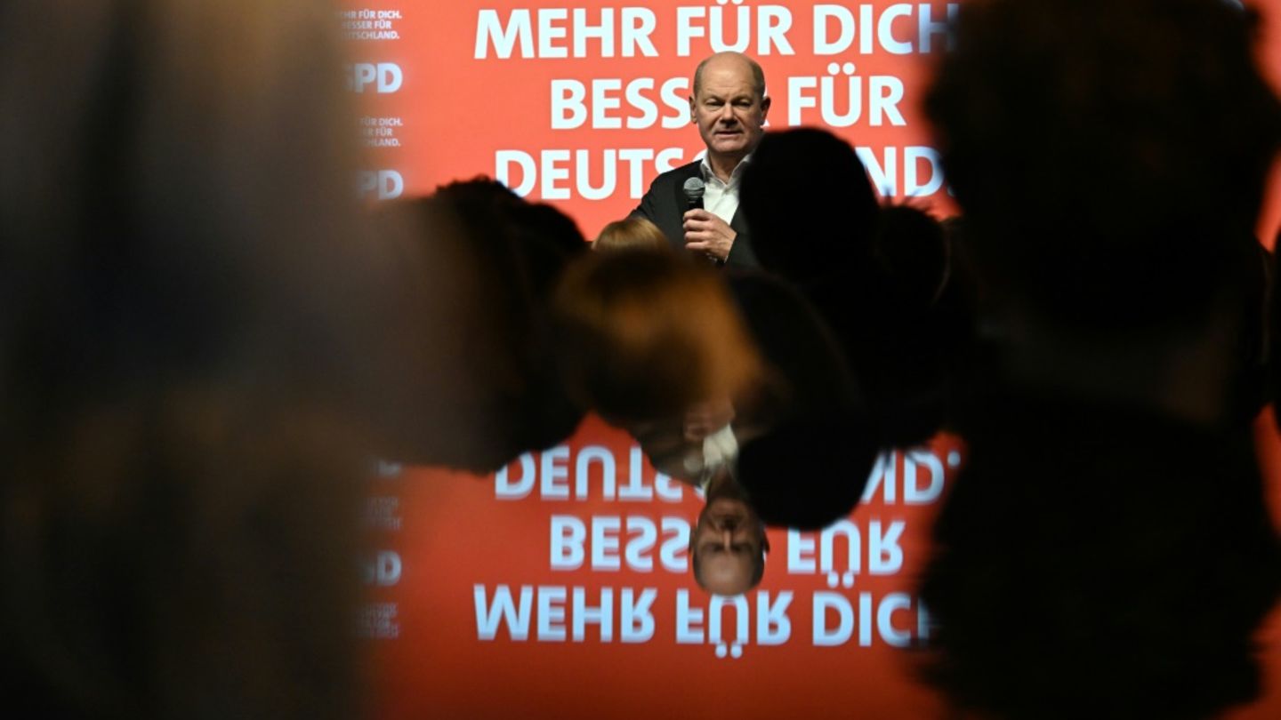 SPD-Wahlveranstaltung in Potsdam