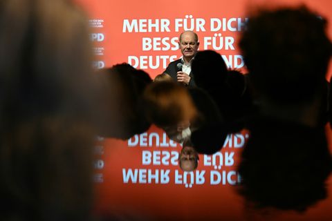 SPD-Wahlveranstaltung in Potsdam