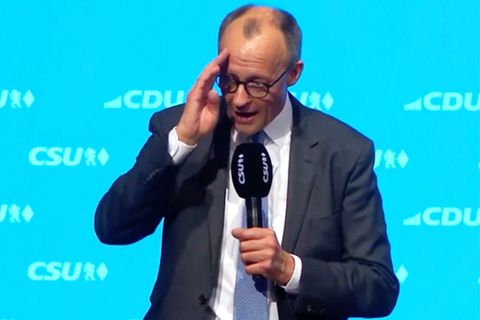 Merz irritiert mit Aussage über "linke Spinner"
