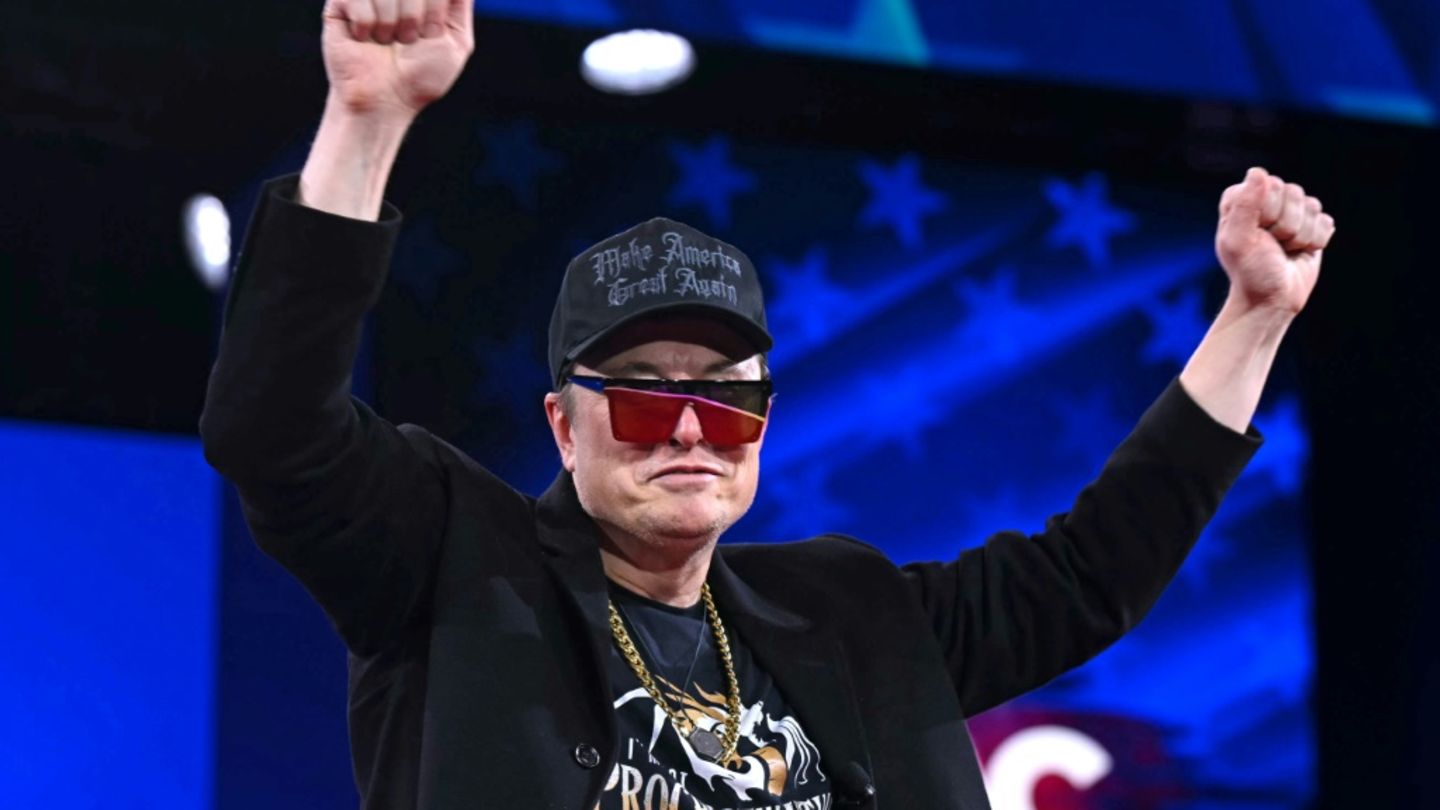 Elon Musk bei konservativer CPAC-Konferenz