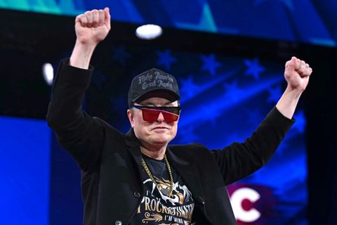 Elon Musk bei konservativer CPAC-Konferenz
